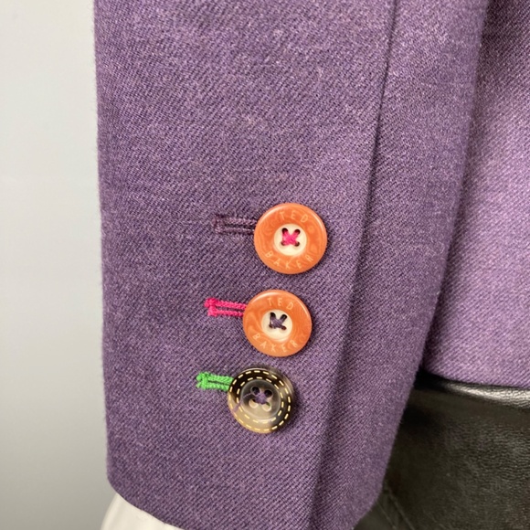 Ted Baker Blazer with Amazing Humorist Lining, Size 0 - Picture 6 of 15